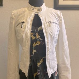 GUESS Zip Motorcycle Jacket